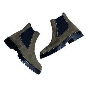 Alexander Wang Spencer Ball Chain Chelsea Booties Women’s 38 EU